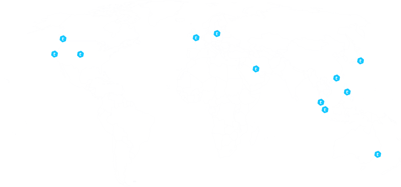 Telcoin offices around the world
